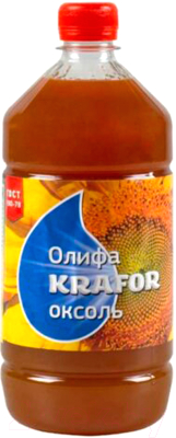 Олифа Krafor Оксоль марки ПВ (1л)