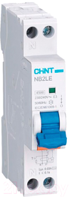 Дифференциальный автомат Chint NB2LE 1P+N 16/30