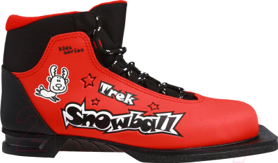 

Ботинки для беговых лыж TREK, Черный;красный, Snowball 1