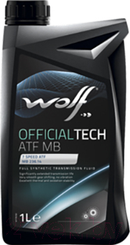 

Трансмиссионное масло WOLF, OfficialTech ATF MB FE / 3013/1