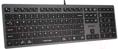 Клавиатура A4Tech Fstyler FX50 (черный/серый)