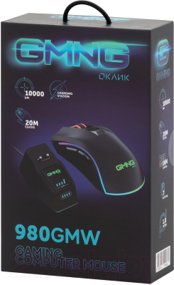 Мышь GMNG Gaming 980GMW (черный)