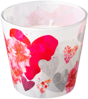 

Свеча Bartek Candles, Сердца цветы / 350-110