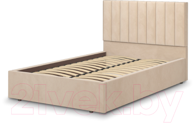 Полуторная кровать Аквилон Рица 12 ПМ (веллюкс крем)