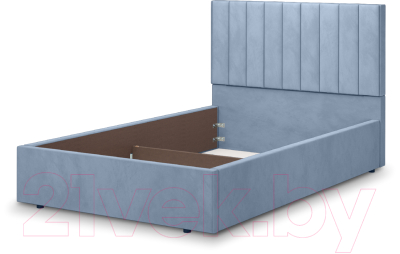 Полуторная кровать Аквилон Рица 12 ПМ (конфетти стоун блю)