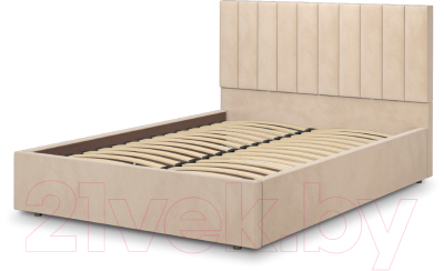 Полуторная кровать Аквилон Рица 14 М (конфетти крем)