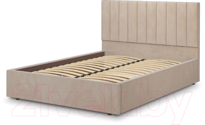 Полуторная кровать Аквилон Рица 14 М (конфетти мокко)