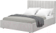 Полуторная кровать Аквилон Рица 14 М (веллюкс сильвер) - 