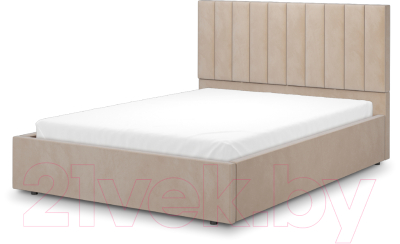 Полуторная кровать Аквилон Рица 14 ПМ (веллюкс мокко)