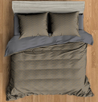 

Комплект постельного белья Amore Mio, Мако-сатин Shine Flame GY Микрофибра 2.0 / 34022