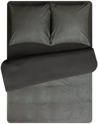 Комплект постельного белья Amore Mio Мако-сатин Shine Nexus BR Микрофибра 2.0 / 34019 (коричневый)