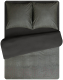 Комплект постельного белья Amore Mio Мако-сатин Shine Nexus BR Микрофибра 1.5 / 33931 (коричневый) - 