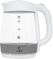 Электрочайник Lex LX 30011-2 (белый) - 