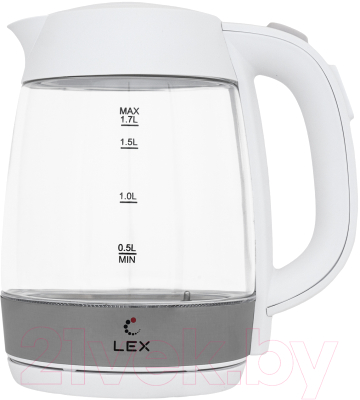 Электрочайник Lex LX 30011-2 (белый)