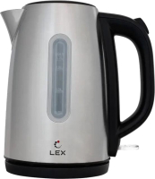 Электрочайник Lex LX 30017-1 (брашированная сталь) - 