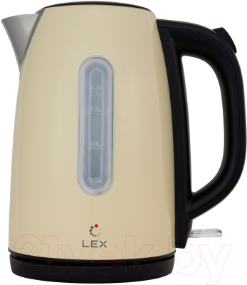 Электрочайник Lex LX 30017-3 (бежевый)