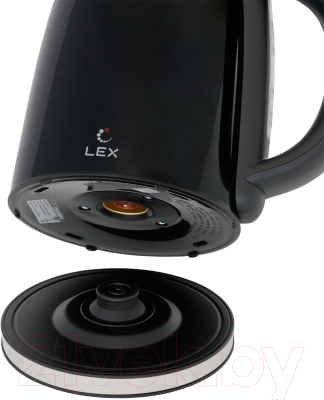 Электрочайник Lex LX 30021-1 (черный)