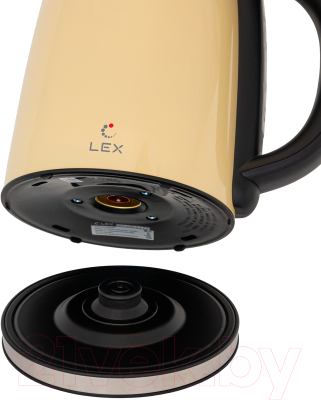 Электрочайник Lex LX 30021-3 (бежевый)