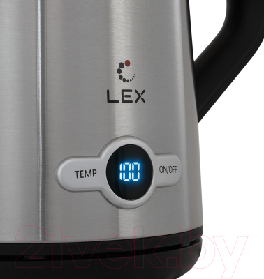 Электрочайник Lex LX 30022-1 (брашированная сталь)