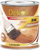 Лак Dekor Тонирующий декоративный для дерева (1.8кг, сосна) - 