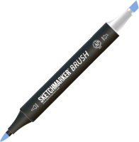 Маркер перманентный Sketchmarker Brush Двусторонний B82 / SMB-B82 (сероватый/голубой) - 