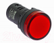 Лампа сигнальная EKF AD16-22HS / LEDM-AD16-R (красный) - 