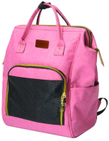 Рюкзак-переноска Camon Pet Fashion / CA646/A (розовый джинсовый) - 