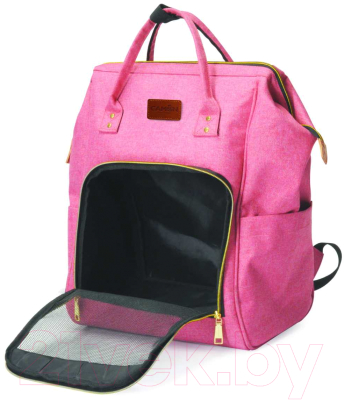 Рюкзак-переноска Camon Pet Fashion / CA646/A (розовый джинсовый)