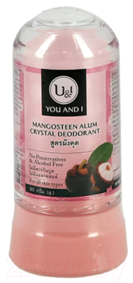Дезодорант-кристалл U&I Мангустин (80г)