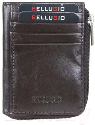 Визитница Bellugio AU-10R-015 (коричневый)