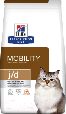 Сухой корм для кошек Hill's Prescription Diet Joint Care j/d / 605857 (1.5кг)
