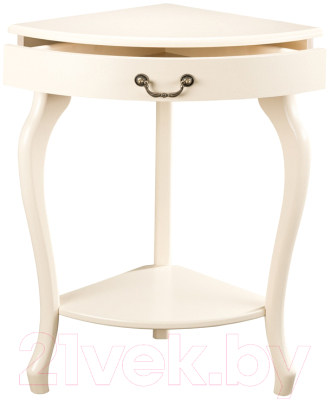 Консольный столик Мебелик Элегант угловой (дуб шампань)