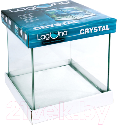 Аквариум Laguna Crystal 6002B / 73514003 (18л, черный)