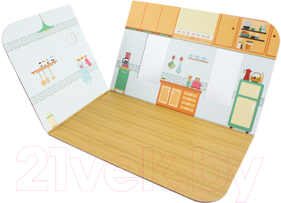 Кукольный домик Darvish Kitchen / DV-T-2909