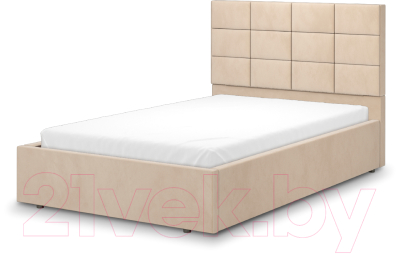 Полуторная кровать Аквилон Тэфи 12 М (конфетти крем)