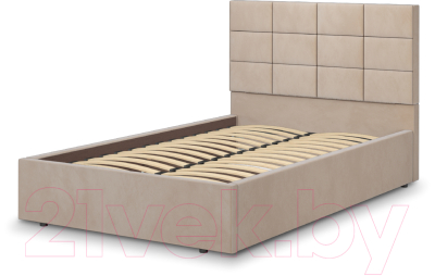 Полуторная кровать Аквилон Тэфи 12 М (конфетти мокко)