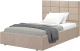 Полуторная кровать Аквилон Тэфи 12 М (конфетти мокко) - 