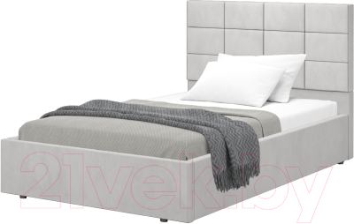 Полуторная кровать Аквилон Тэфи 12 ПМ (веллюкс сильвер)