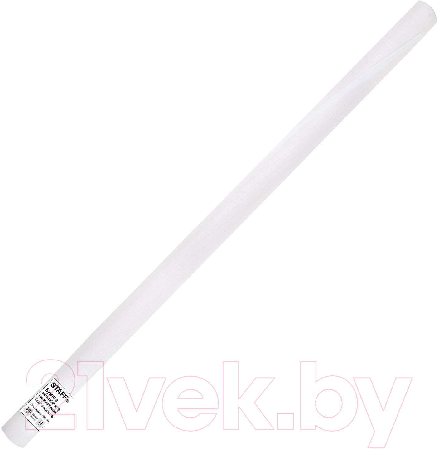 Миллиметровая бумага Staff 113482 (оранжевый)