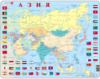 Изображение товара Пазл LARSEN Азия K44 (русский)