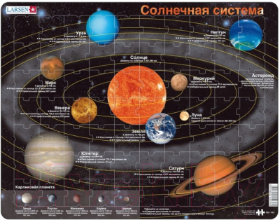 Пазл LARSEN Солнечная система SS1 (русский)