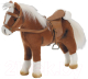 Аксессуар для куклы Gotz Лошадь с седлом и уздечкой / 3401099 (коричневый) - 