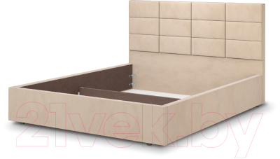 Двуспальная кровать Аквилон Тэфи 16 М (конфетти крем)