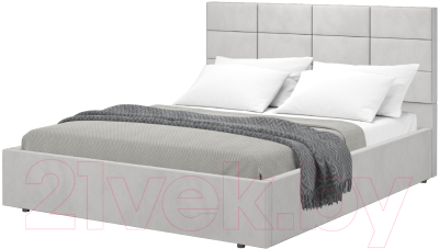 Двуспальная кровать Аквилон Тэфи 16 М (конфетти сильвер)