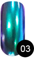

Втирка для ногтей TNL, Северное сияние №03 афалина