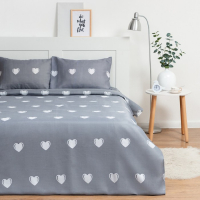 

Комплект постельного белья Экономь и я, Сердечки / 7855545