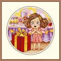 Набор для вышивания Овен День рождения Алисы / 874В - 