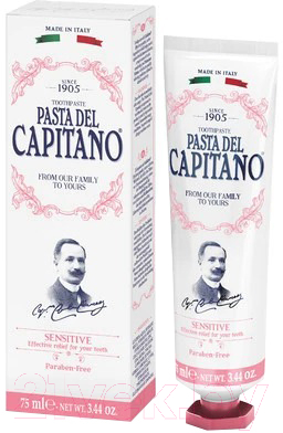 Зубная паста Pasta del Capitano 1905 Sensitive Toothpaste (75мл)