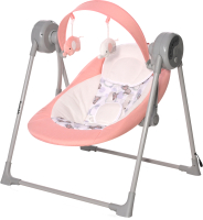 Качели для новорожденных Lorelli Twinkle Pink Rhino / 10090080003 - 