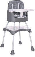 

Стульчик для кормления Lorelli, Trick 3 в 1 Grey Candy / 10100492137